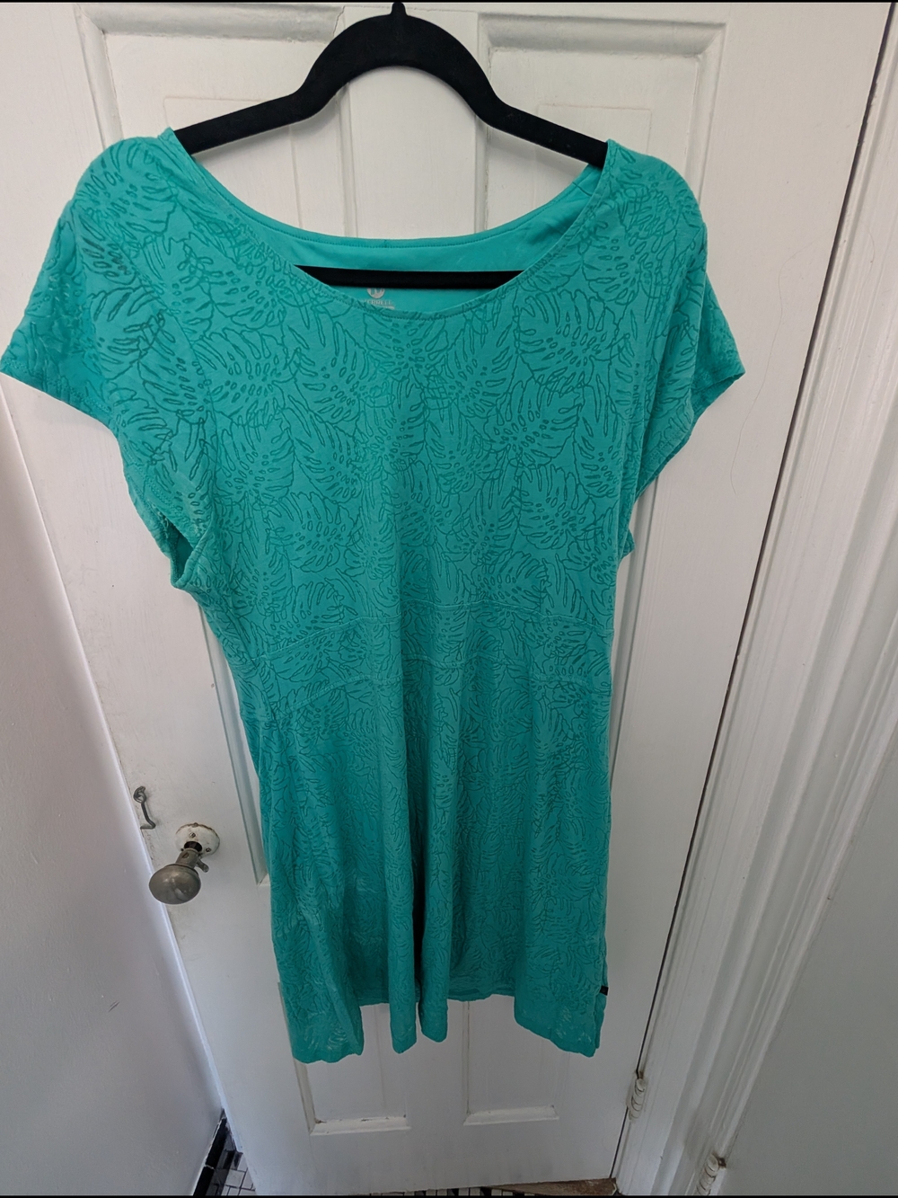 Merrell Teal Short Sleeve Performance Tunic